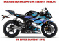 Preview: EV-X Blau für Yamaha YZF R6 2006-2007